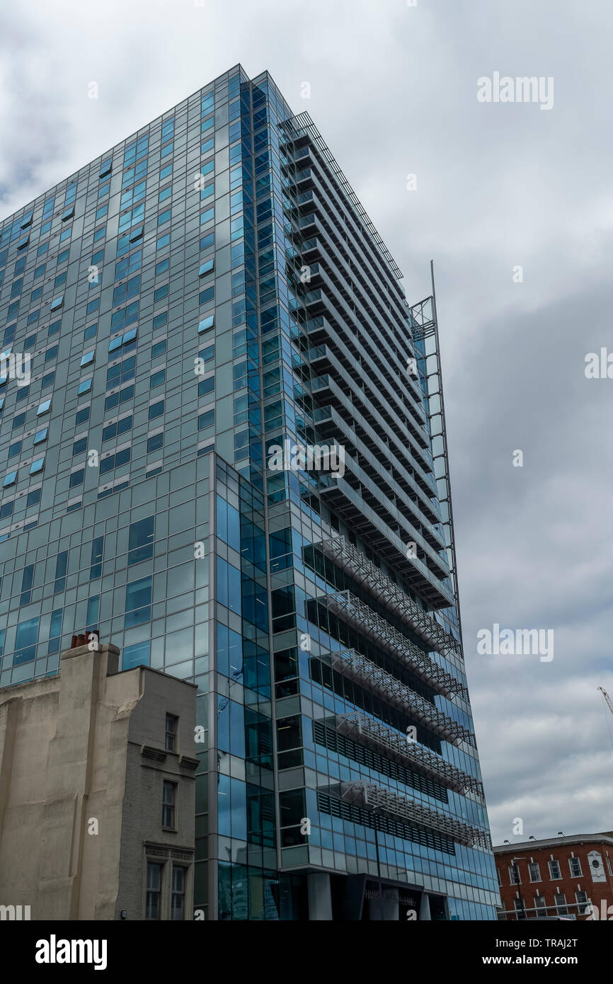 The Relay Building Whitechapel in London Stock Photo Alamy