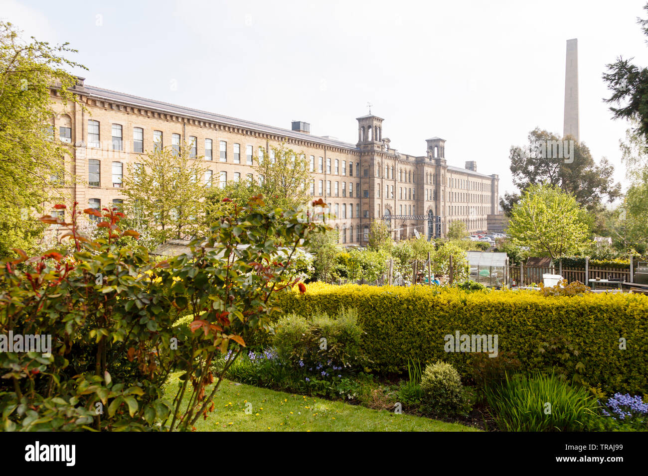 Salts Mill, Saltaire, Bradford, West Yorkshire Stock Photo Alamy