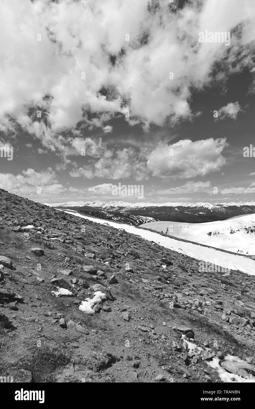 Beautiful nature snow images Black and White Stock Photos & Images - Alamy