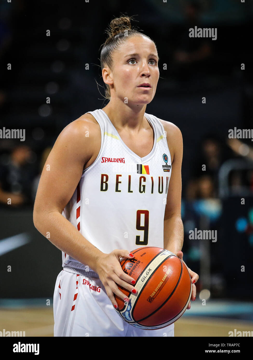 Tenerife Spain September 28 2018 Belgian Basketball Player Marjorie