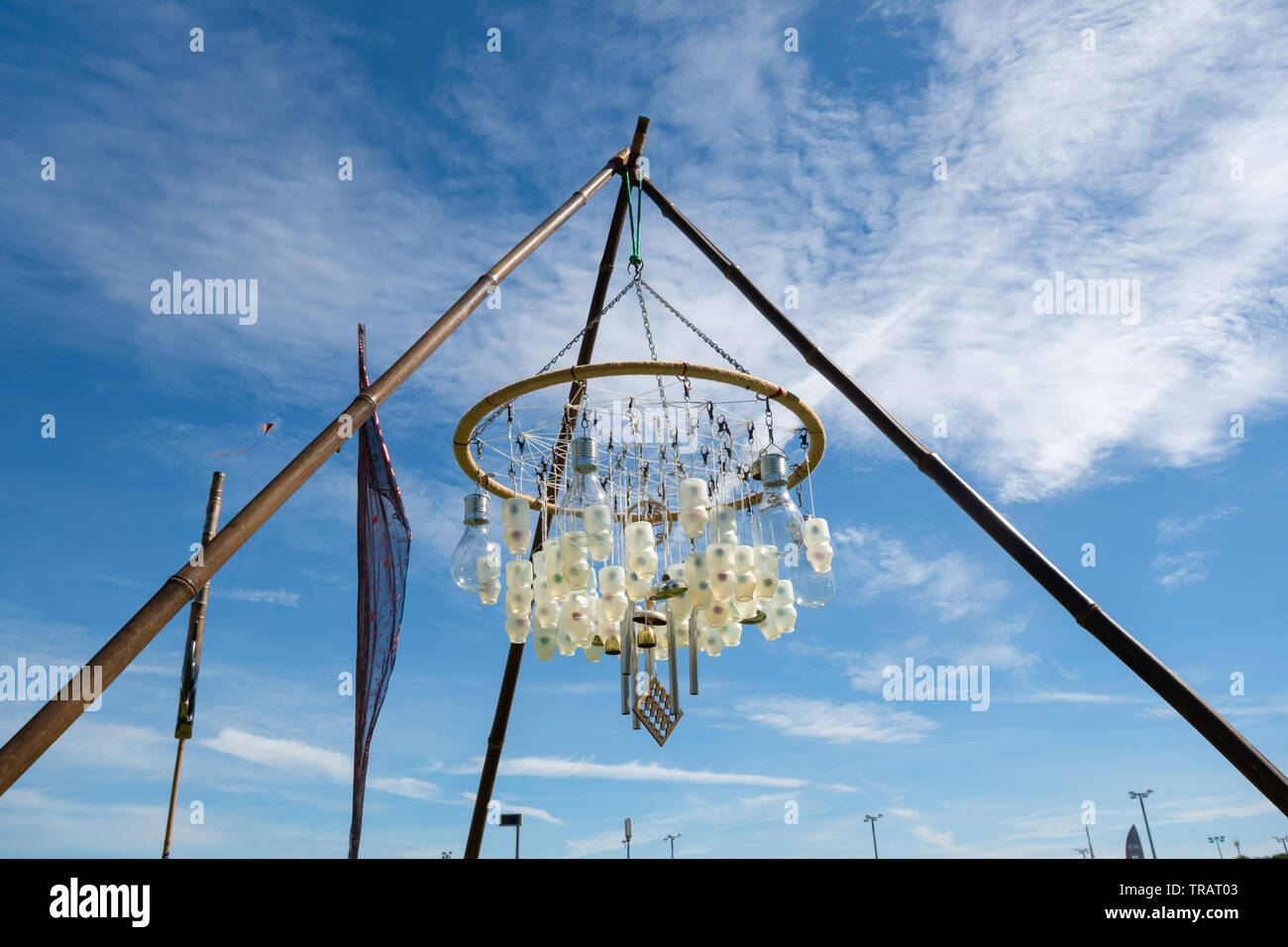 Wind chimes instrument hires stock photography and images Alamy