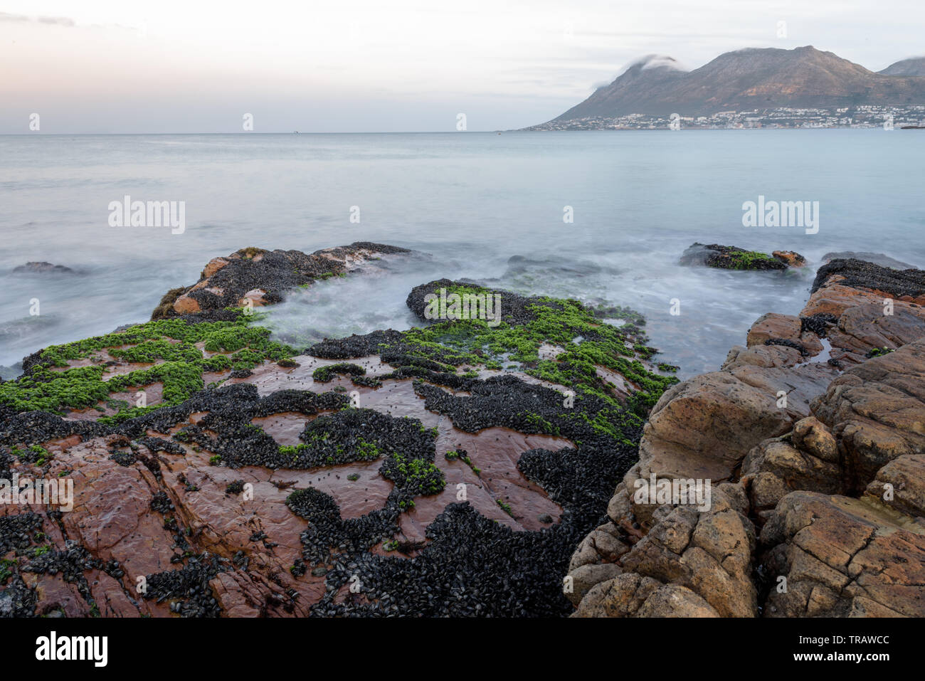 Looking towards Cape Point from Glencairn on South Africa's False Bay