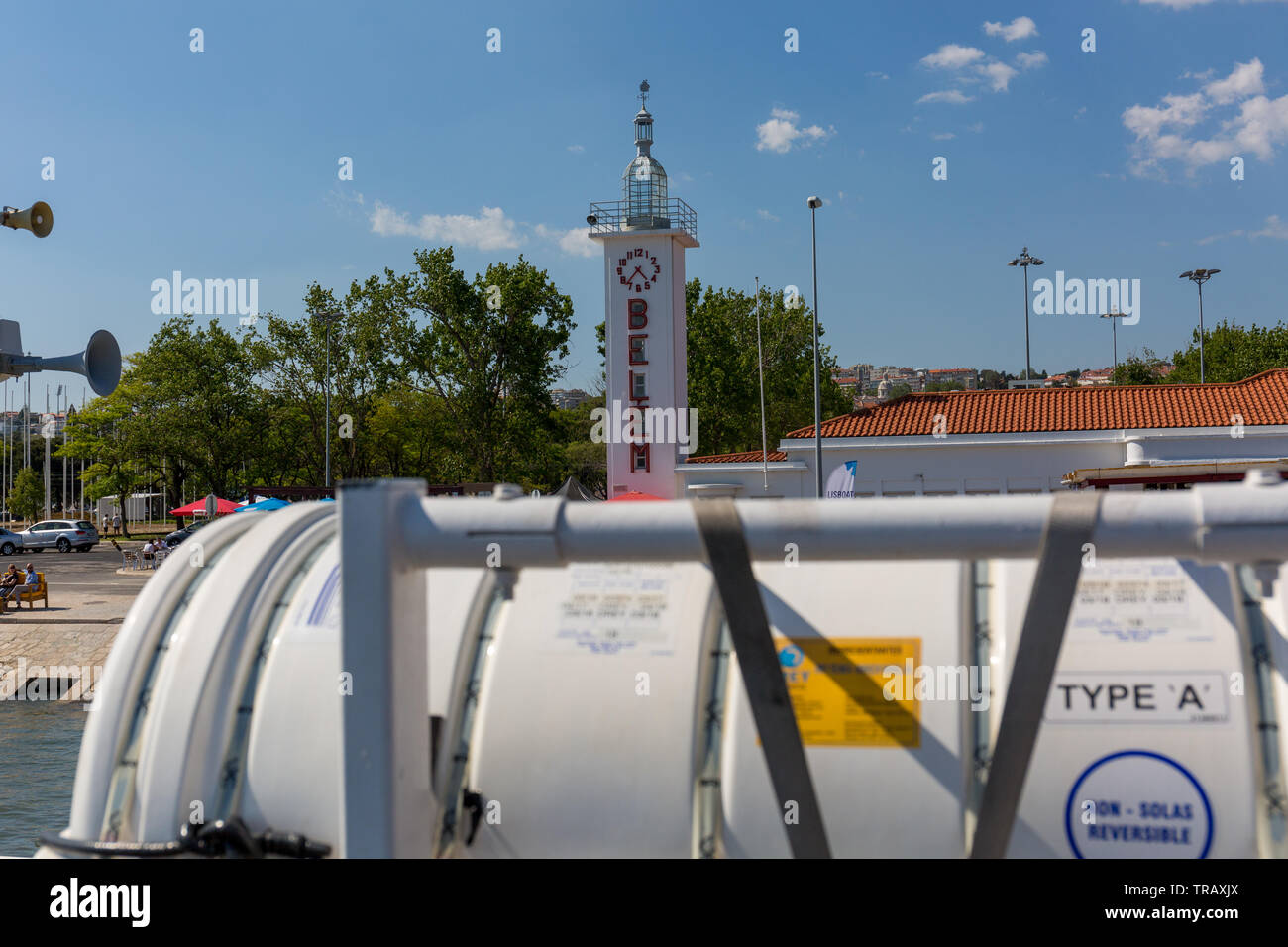 Belem Ferry terminal Stock Photo - Alamy