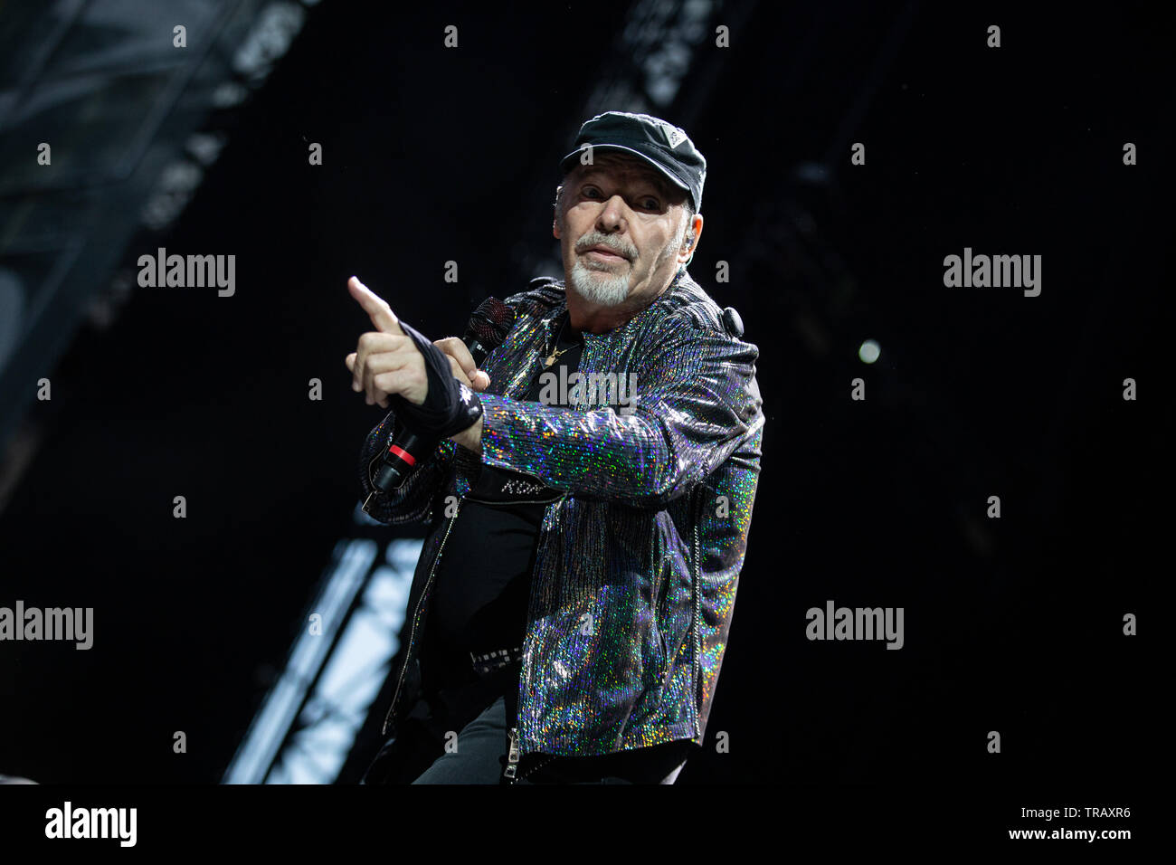 Milano, 1 Giugno 2019. Vasco Rossi in concerto allo stadio San Siro di ...