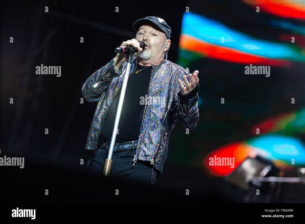 Milano, 1 Giugno 2019. Vasco Rossi in concerto allo stadio San Siro di ...