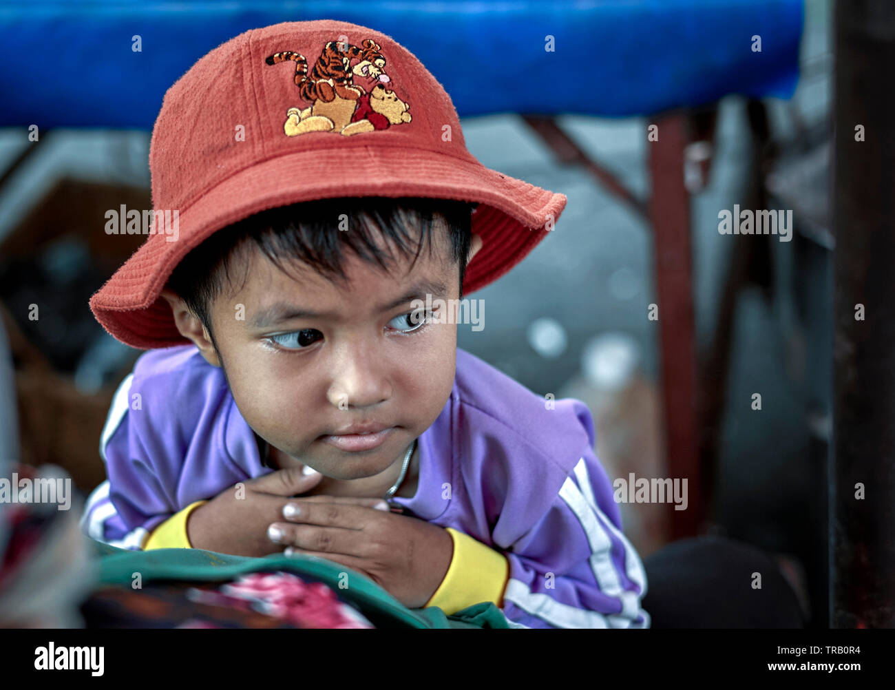 Thailand child portrait, Asian children, Southeast Asia Stock Photo - Alamy