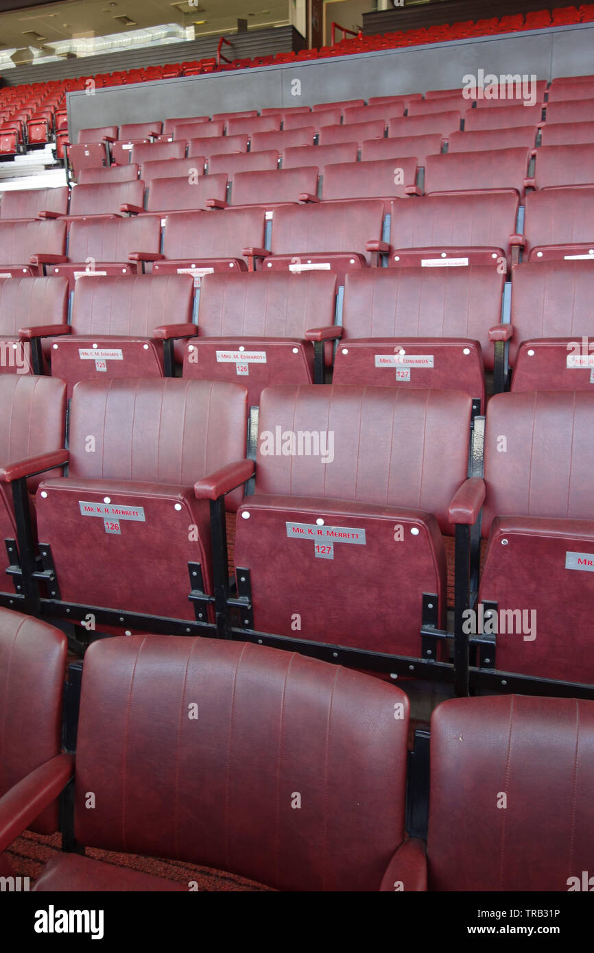 Leather seat stadium hires stock photography and images Alamy