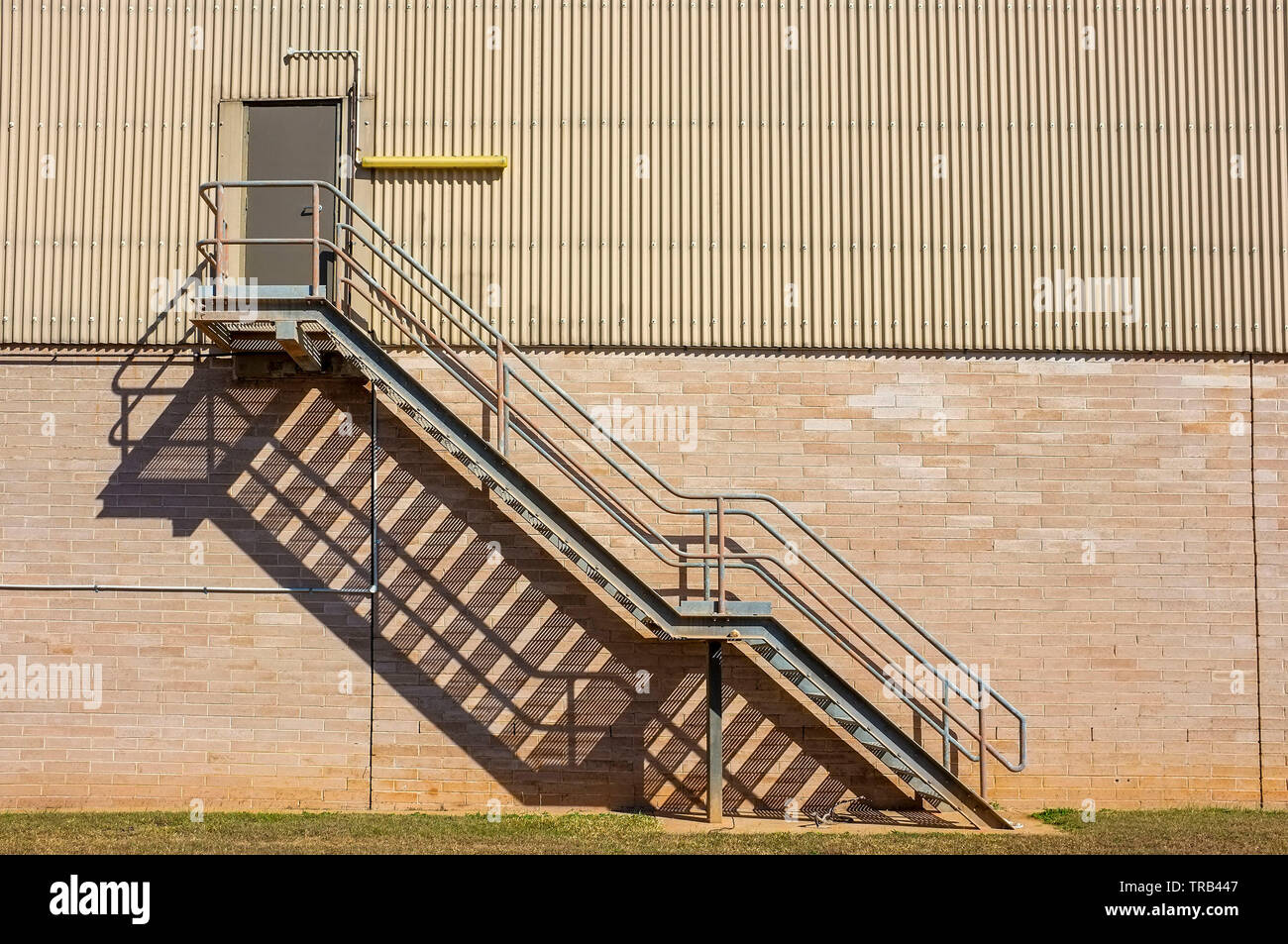 Outdoor staircase Stock Photo
