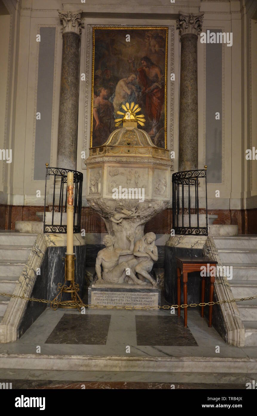 Palermo, Sicily - Interior of Cathedral Stock Photo - Alamy