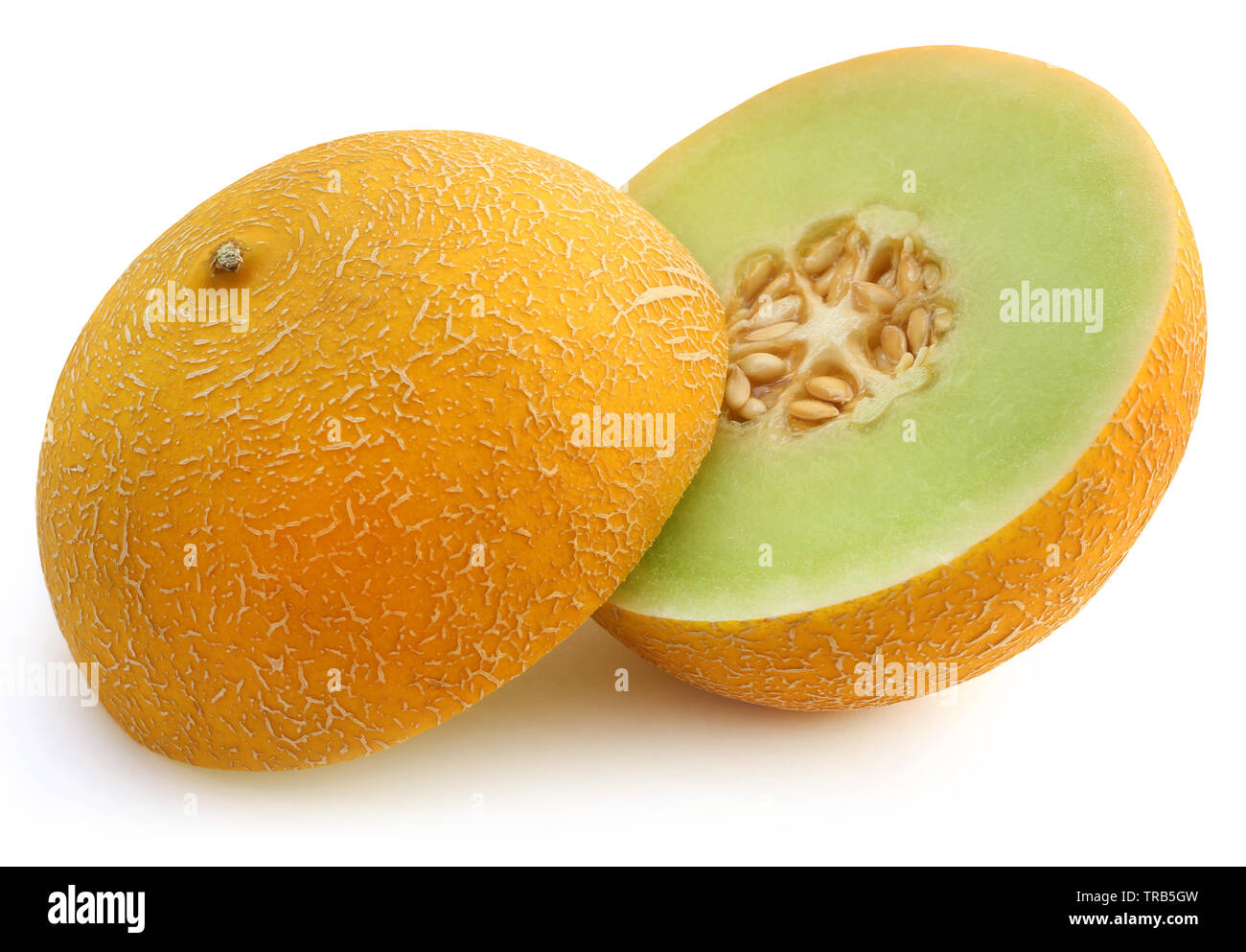 Golden melon Cut Out Stock Images & Pictures - Alamy