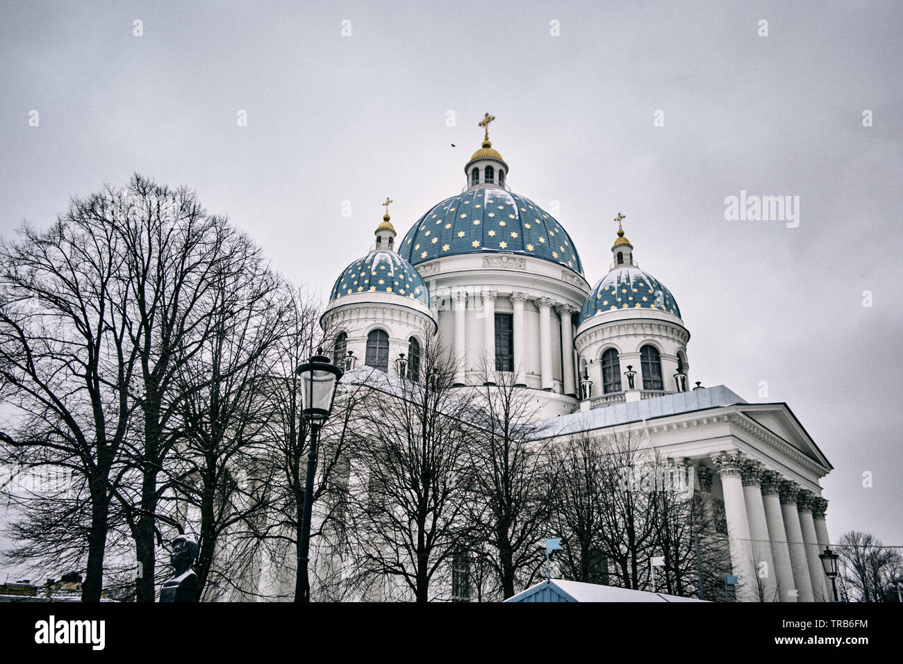 A cathedral in Saint Petersburg Stock Photo - Alamy