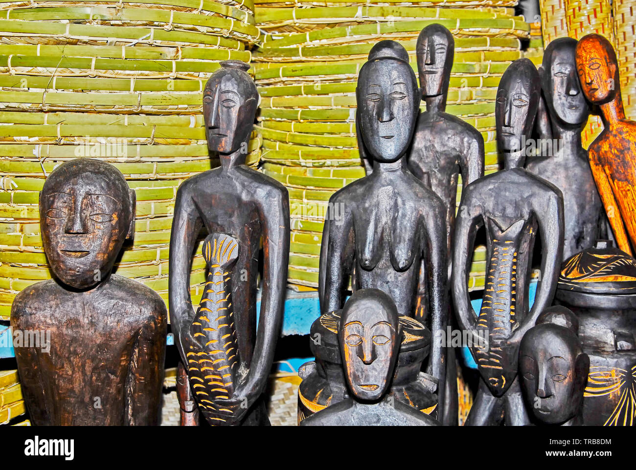 Native philippines wood hires stock photography and images Alamy