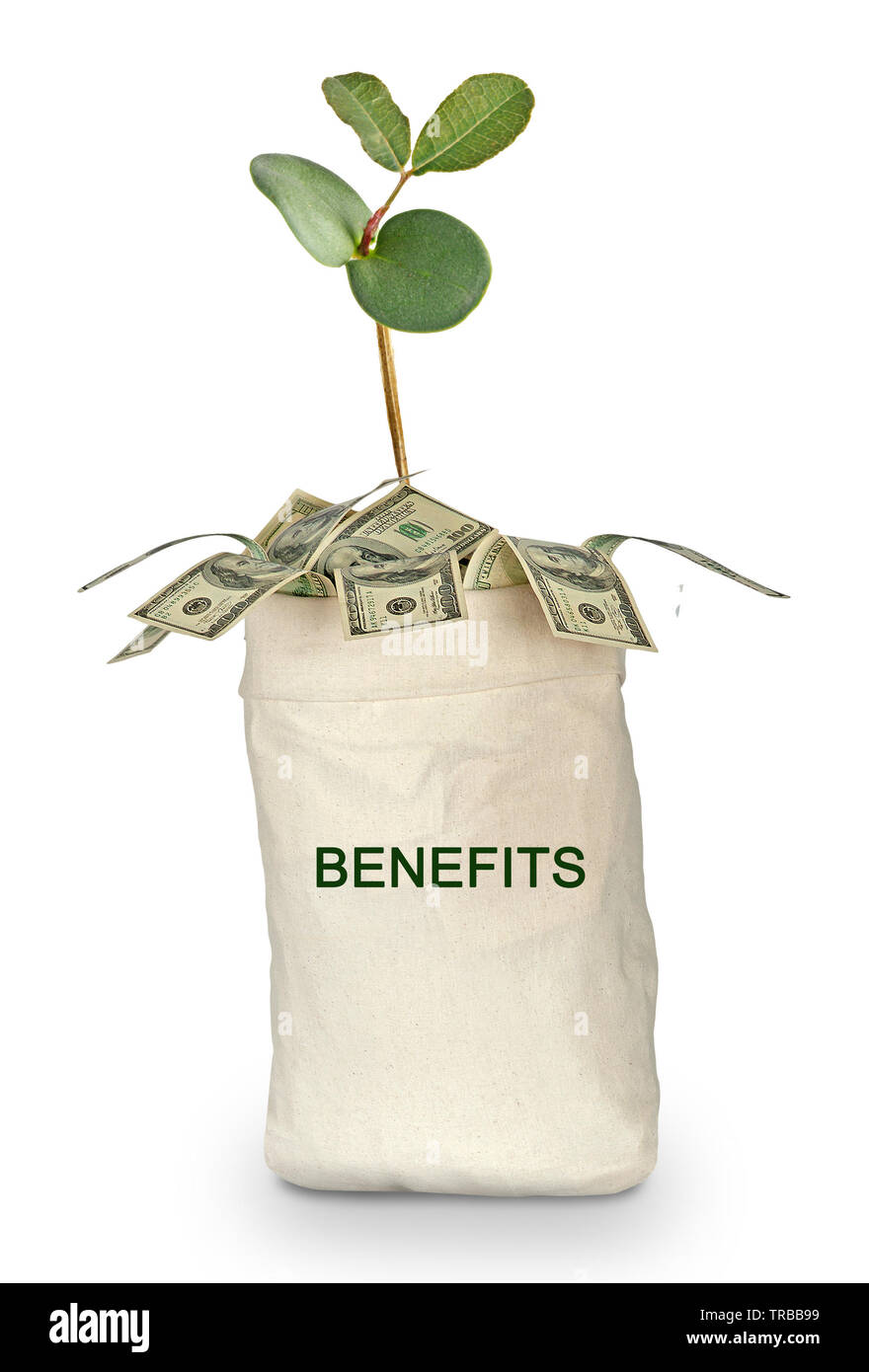 Bag with benefits Stock Photo Alamy