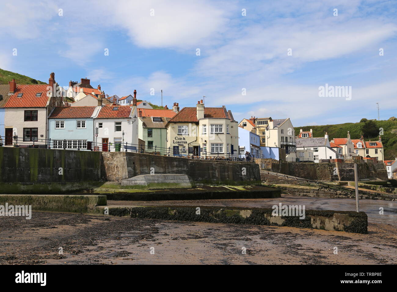 Cod & Lobster pub, Staithes, Borough of Scarborough, North Yorkshire ...