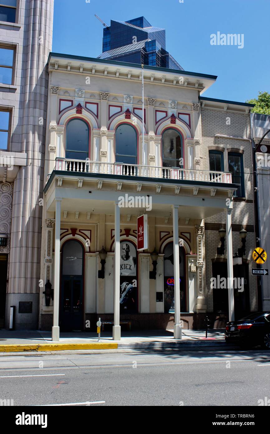 Pioneer Hall, Sacramento, California Stock Photo Alamy
