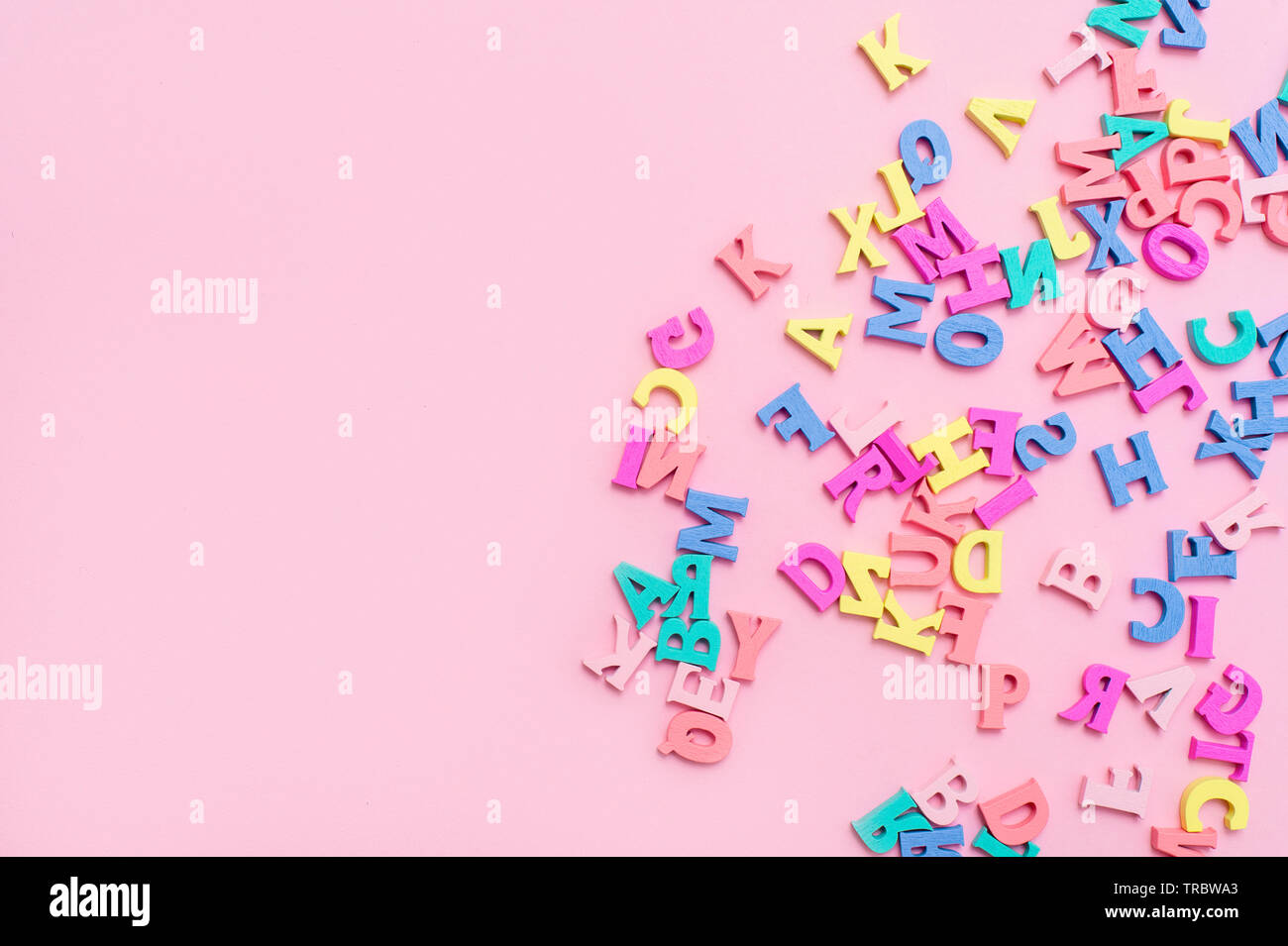 Writing Many Letters Wood letters writing font hi-res stock photography and images - Alamy