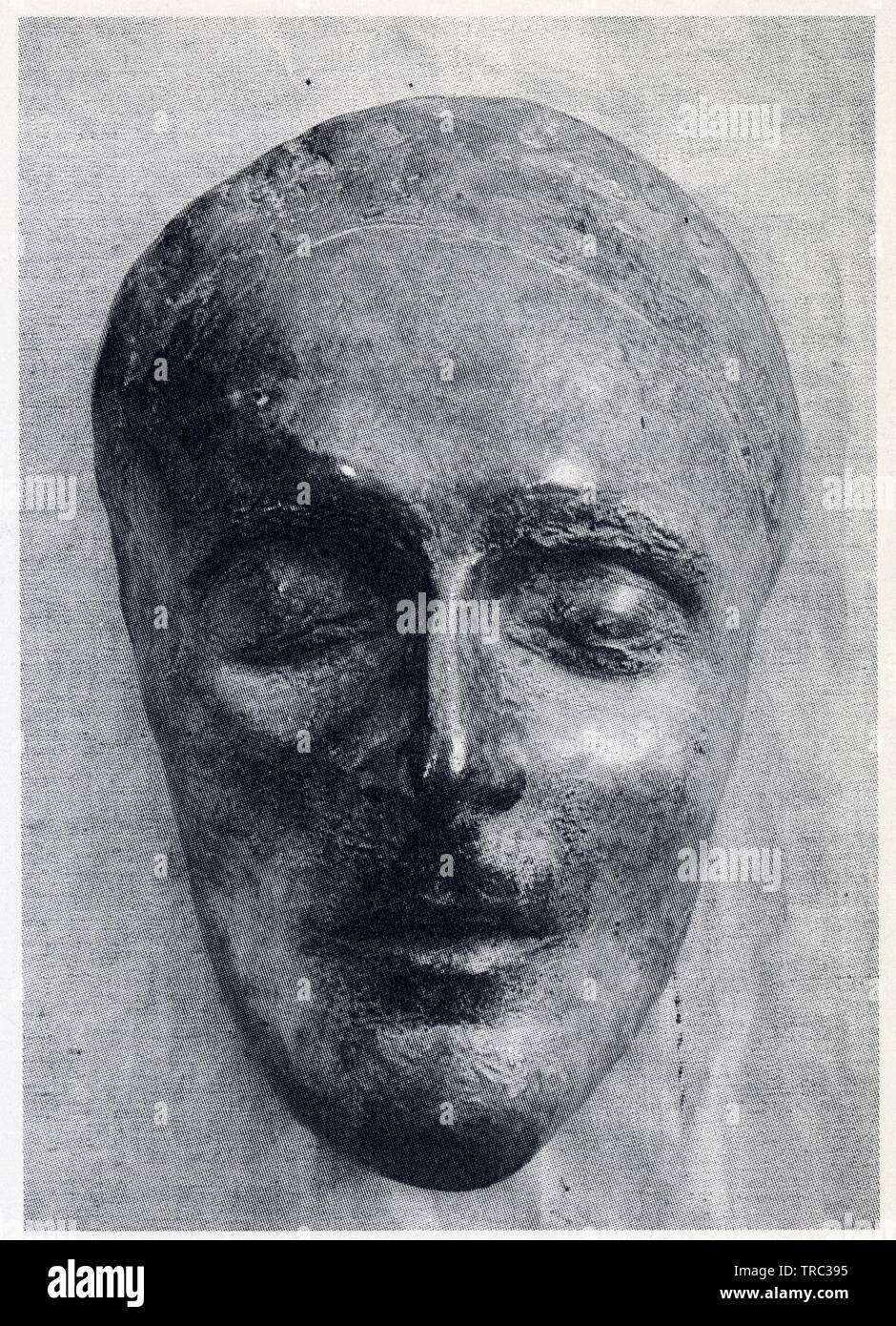 Jacques Lipchitz Masque Mortuaire De Modigliani Bronze Stock Photo Alamy