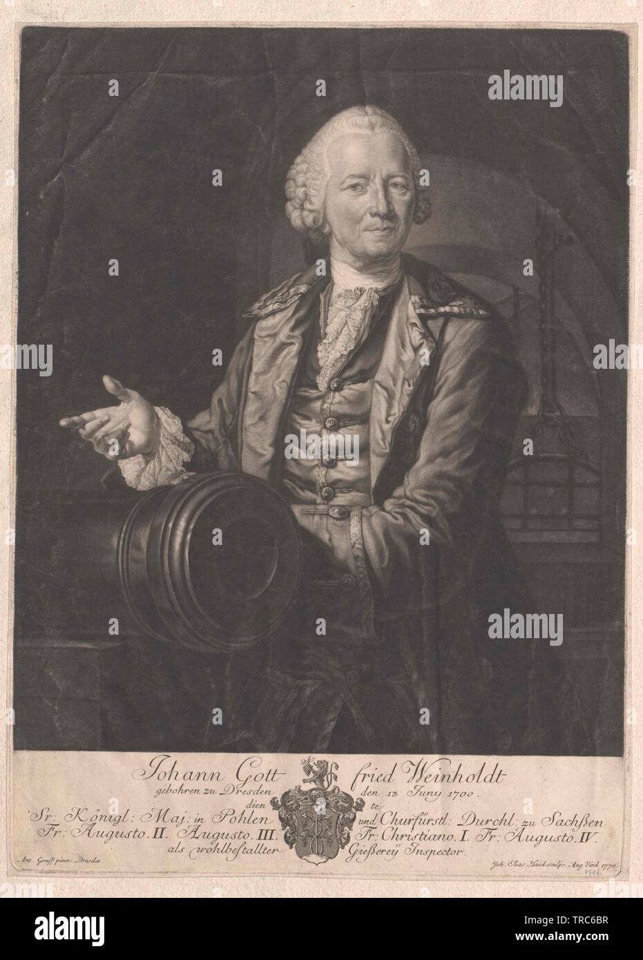 Weinhold, Johann Gottfried, Additional-Rights-Clearance-Info-Not-Available Stock Photo
