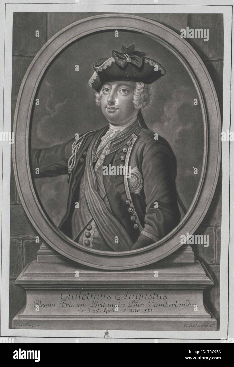 Wilhelm August, Duke of Cumberland, Additional-Rights-Clearance-Info-Not-Available Stock Photo