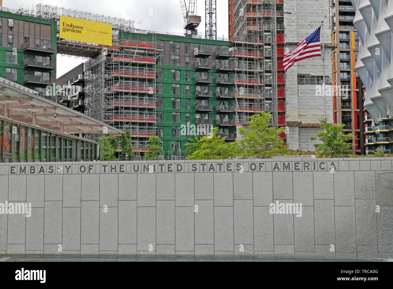 New us embassy under construction hi-res stock photography and images ...