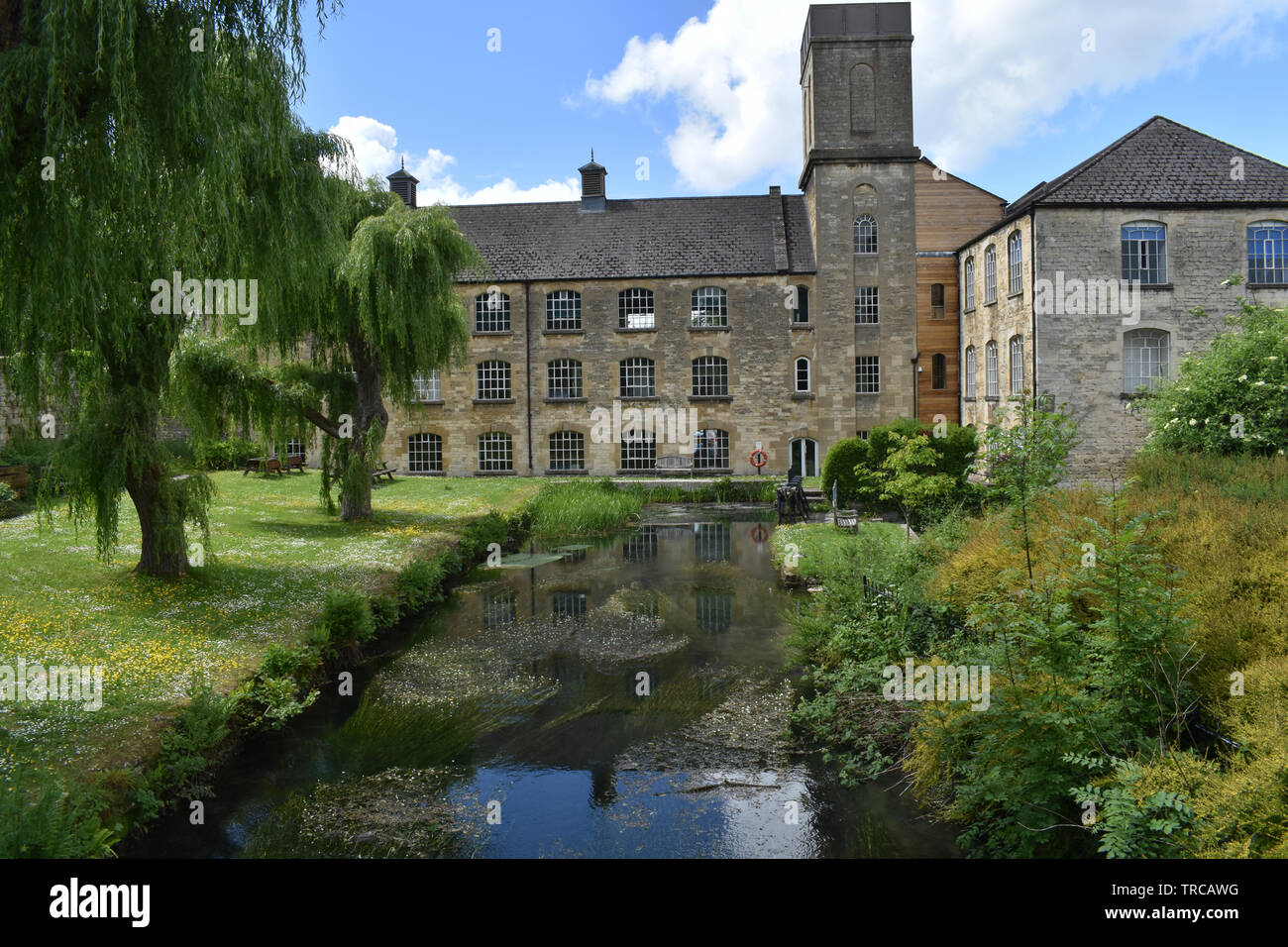 Converted mill, Brimscombe, Gloucestershire Stock Photo
