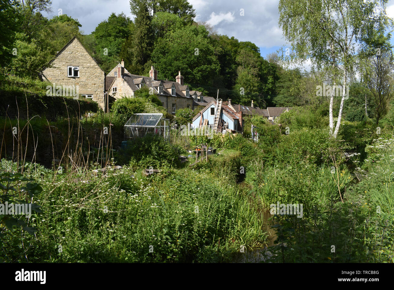 The Cotswold Village of Chalford in Gloucestershire Stock Photo Alamy
