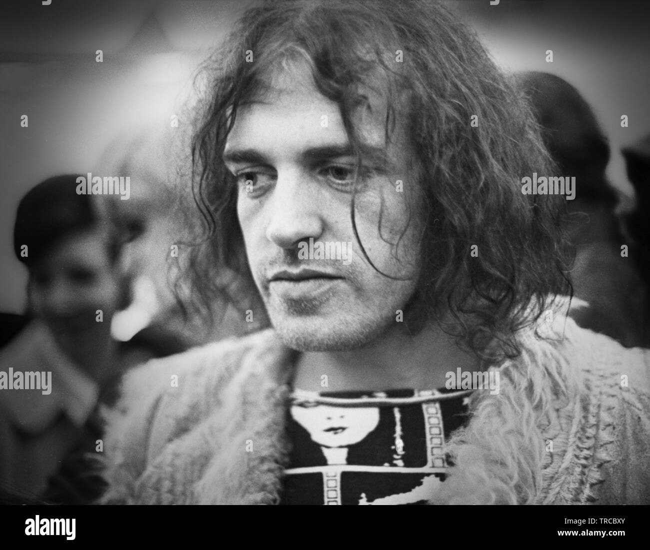 Joe Cocker pictured backstage at Crystal Palace Bowl in London on June ...