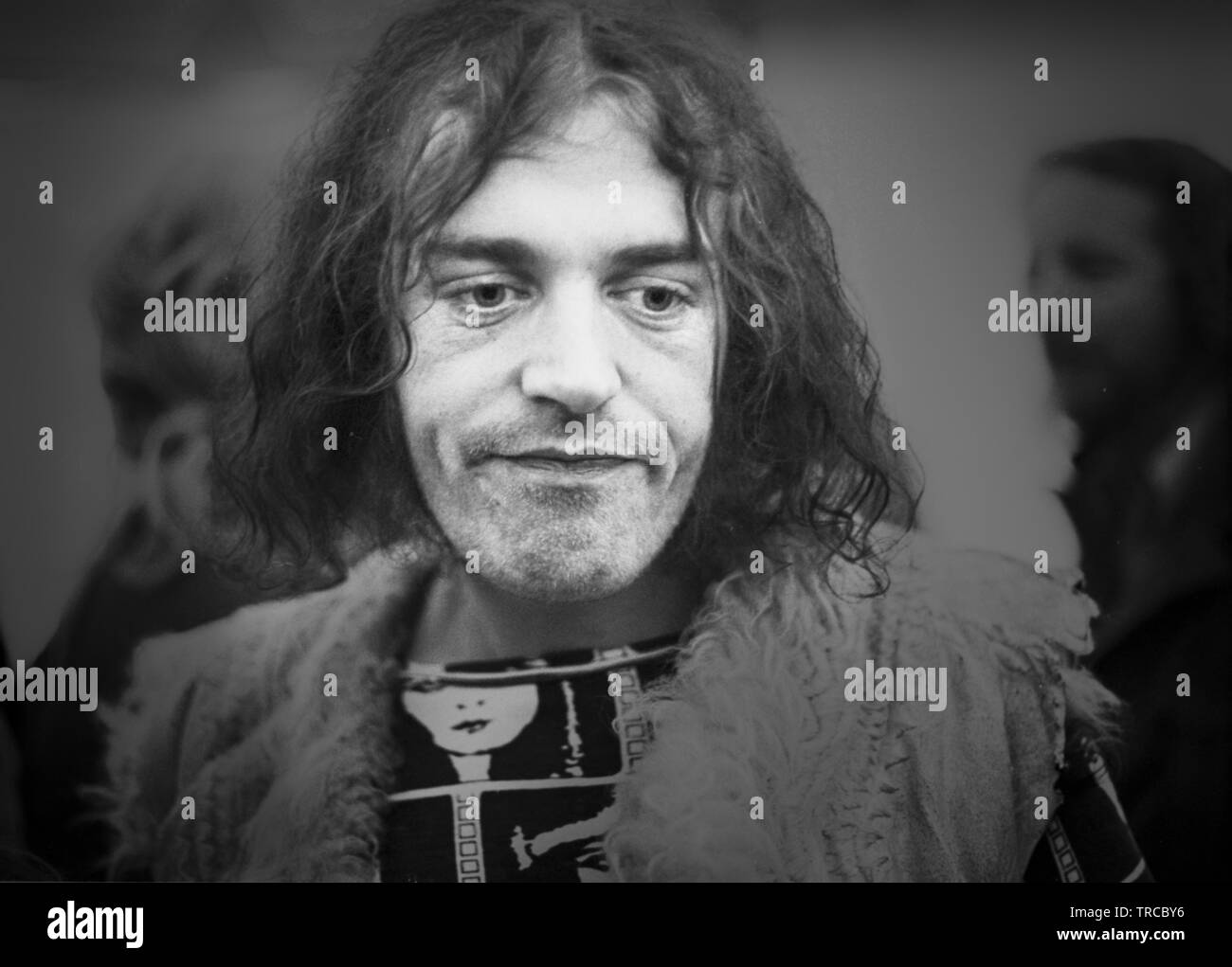 Joe Cocker pictured backstage at Crystal Palace Bowl in London on June