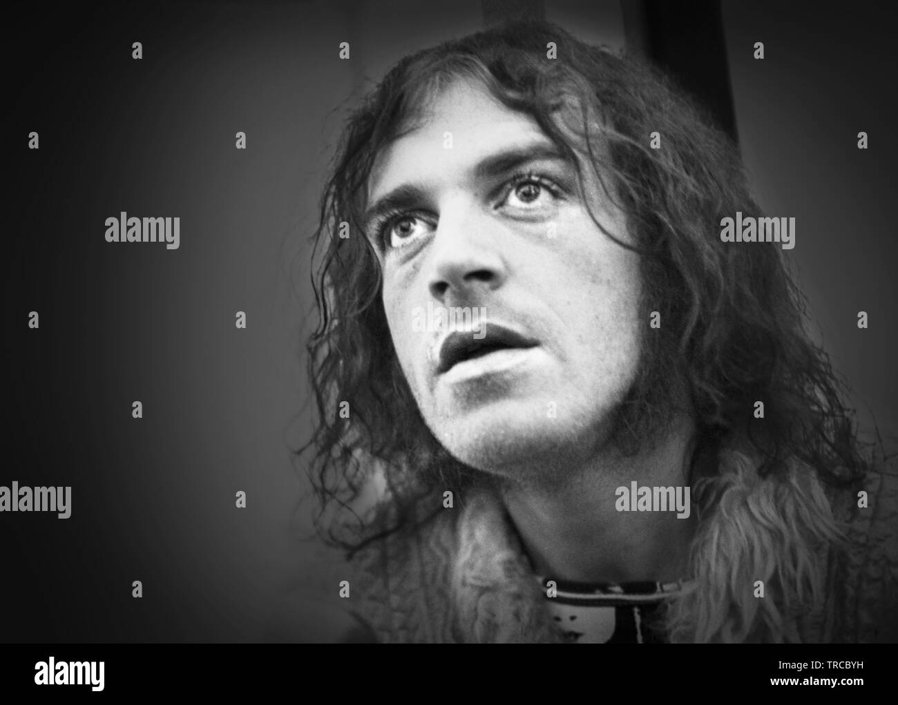 Joe Cocker pictured backstage at Crystal Palace Bowl in London on June