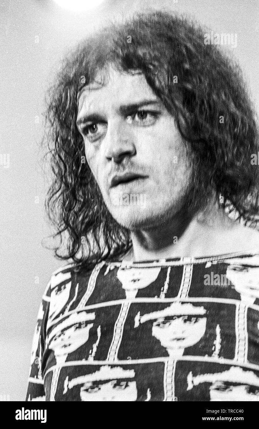 LONDON JUNE 03 Joe Cocker performs live on stage at Crystal Palace