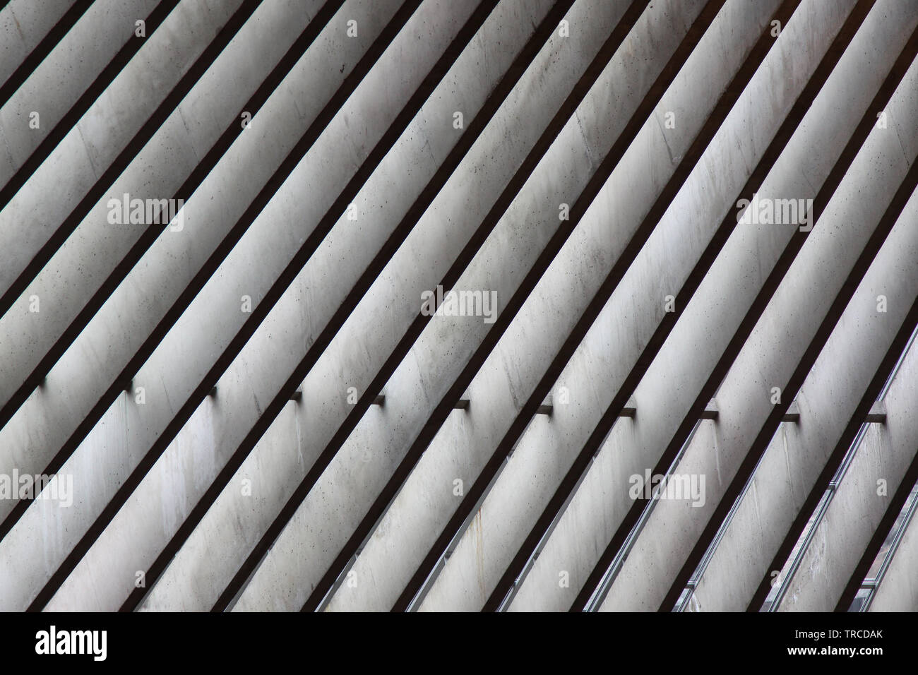 Bars made out of concrete Stock Photo