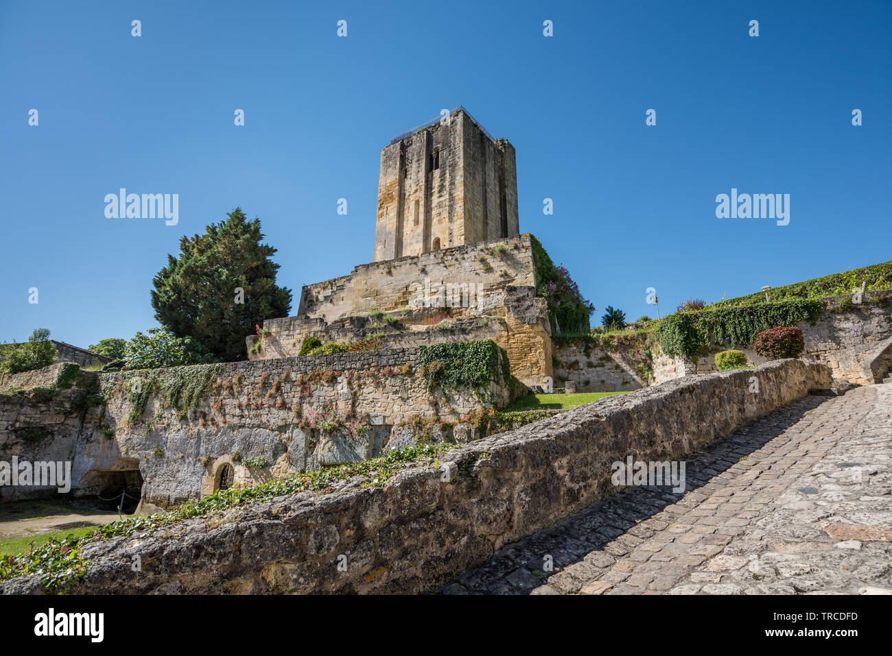 Saint Emilion, near Bordeaux in France (Gironde) Stock Photo
