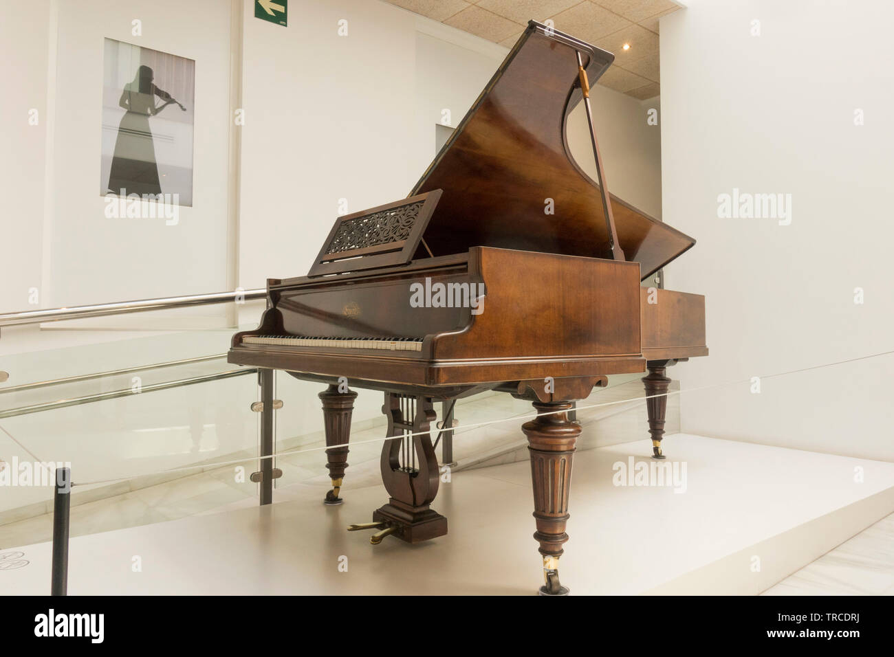 Interactive Music Museum, Museo Interactivo de la Música in Malaga, Andalusia, Spain. Stock Photo