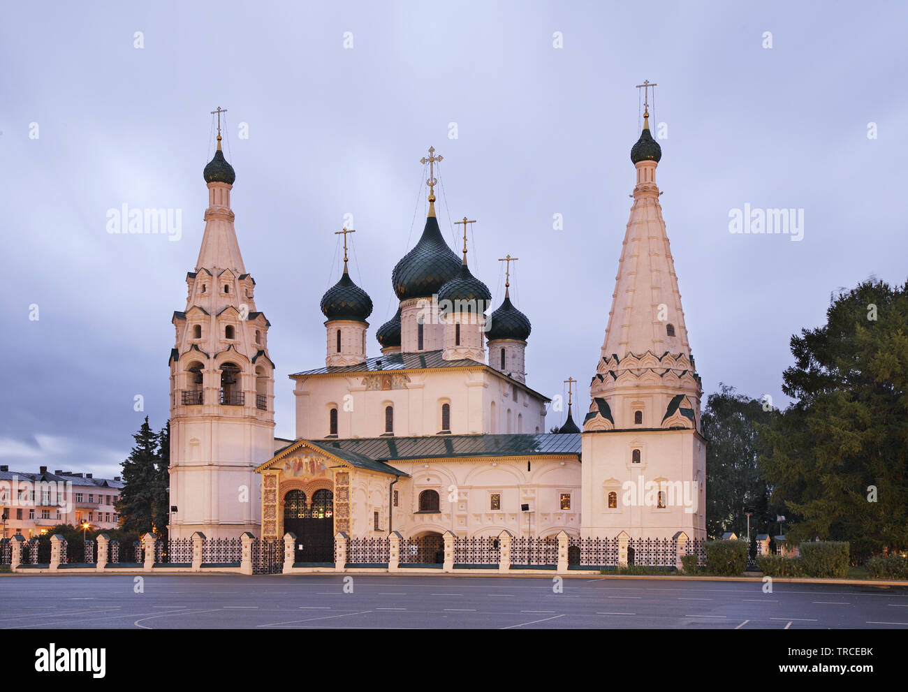 Church of Elijah Prophet in Yaroslavl. Russia Stock Photo