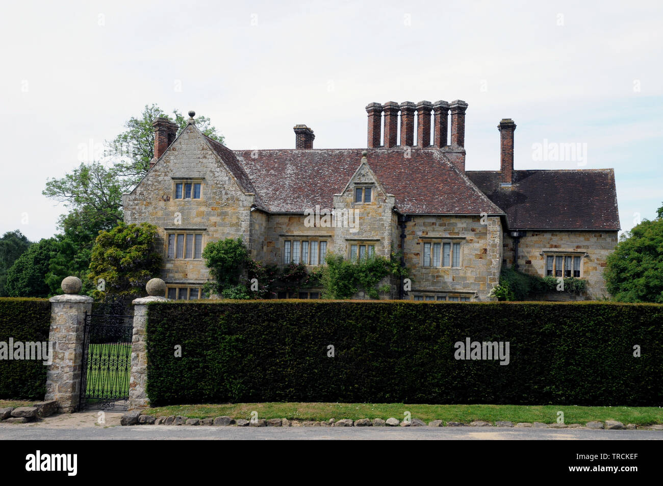 Batemans the home of Rudyard Kipling from 1902 to his death in 1936. The house is a Jacobean Wealden mansion and dates from 1634. Stock Photo