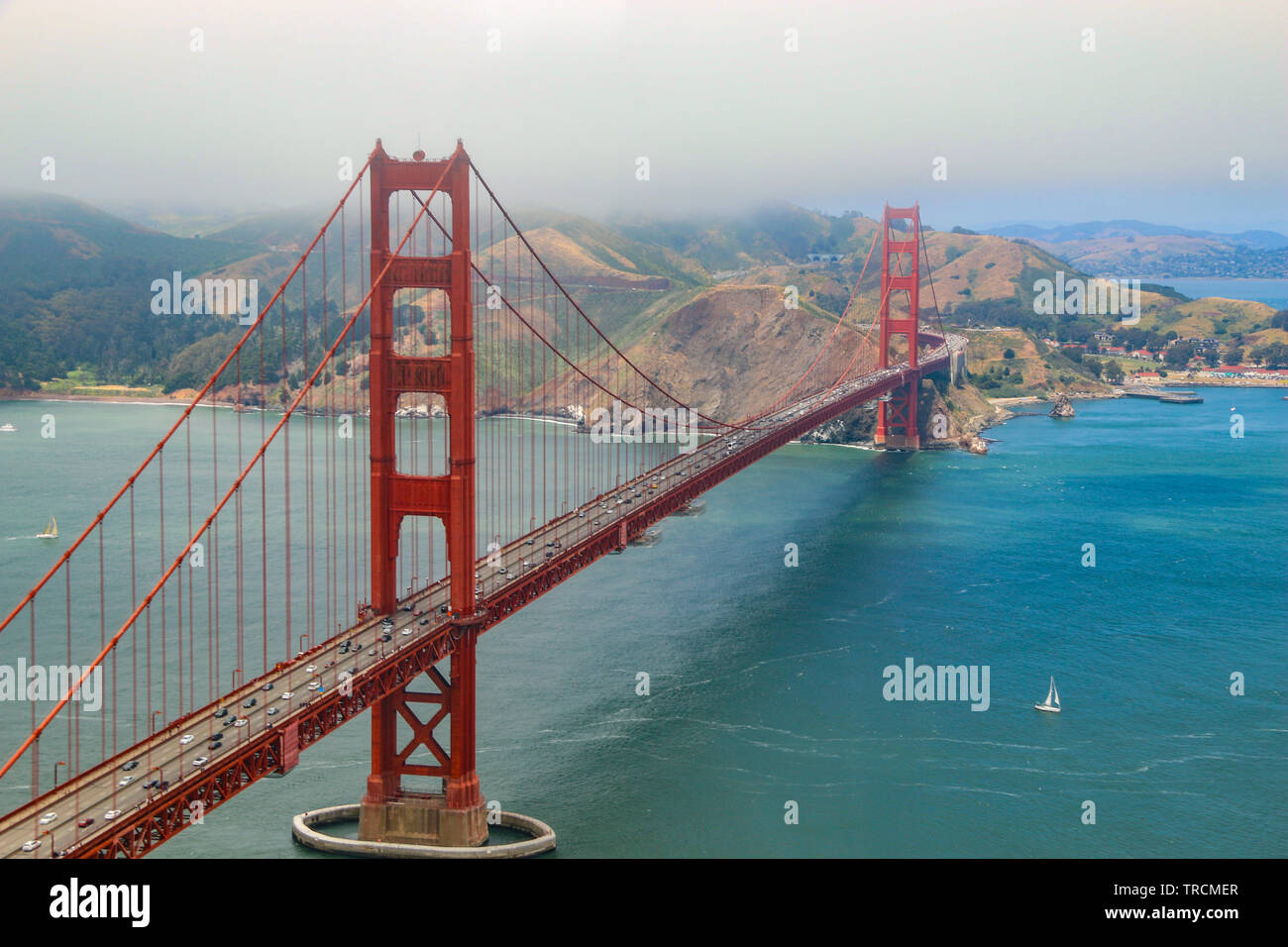 Golden Gate Bridge, San Francisco, California Stock Photo