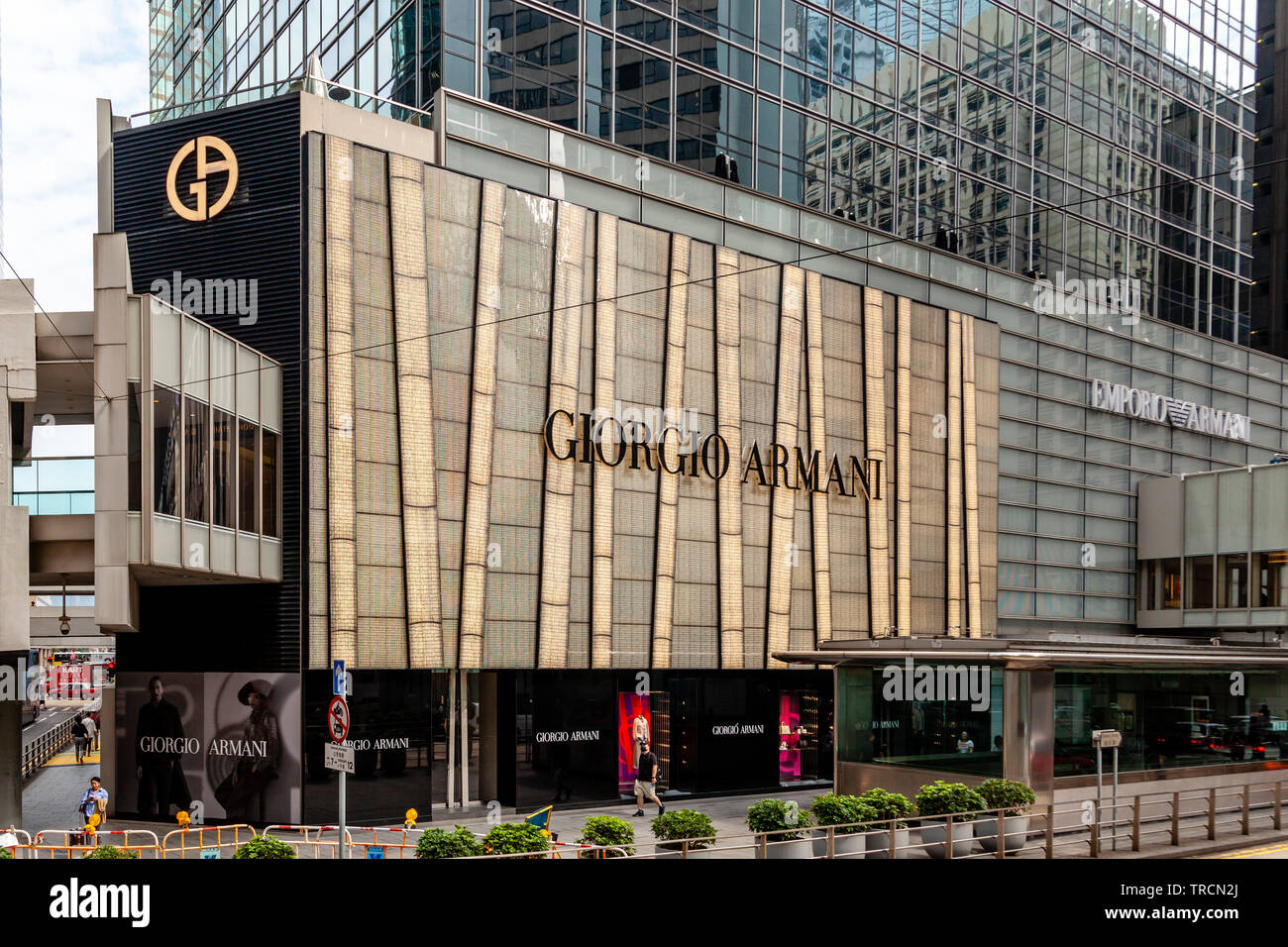 The Giorgio Armani Store, Hong Kong, China Stock Photo - Alamy