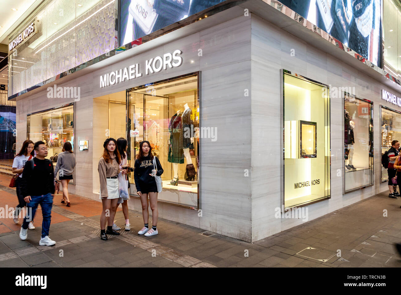 The Michael Kors Fashion Accessories Shop, Hong Kong, China Stock Photo -  Alamy