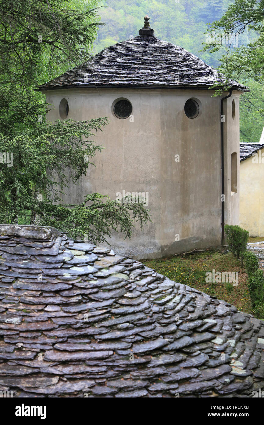 Sanctuaire. Mont Sacré de Varallo Sesia. Italie. Sanctuary. Sacro Monte