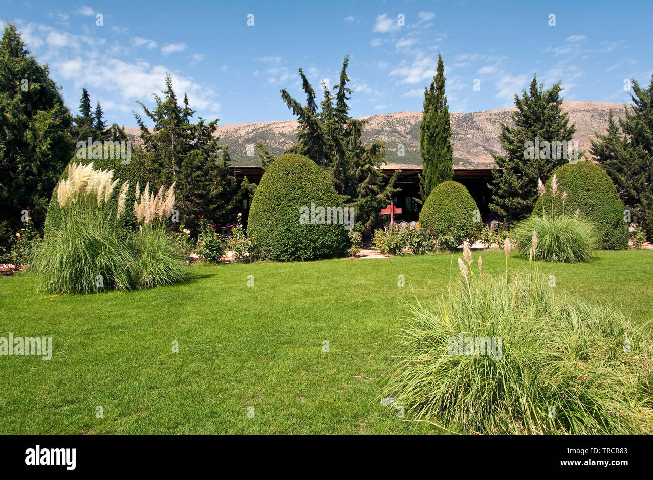 Garten im Libanon Stock Photo - Alamy