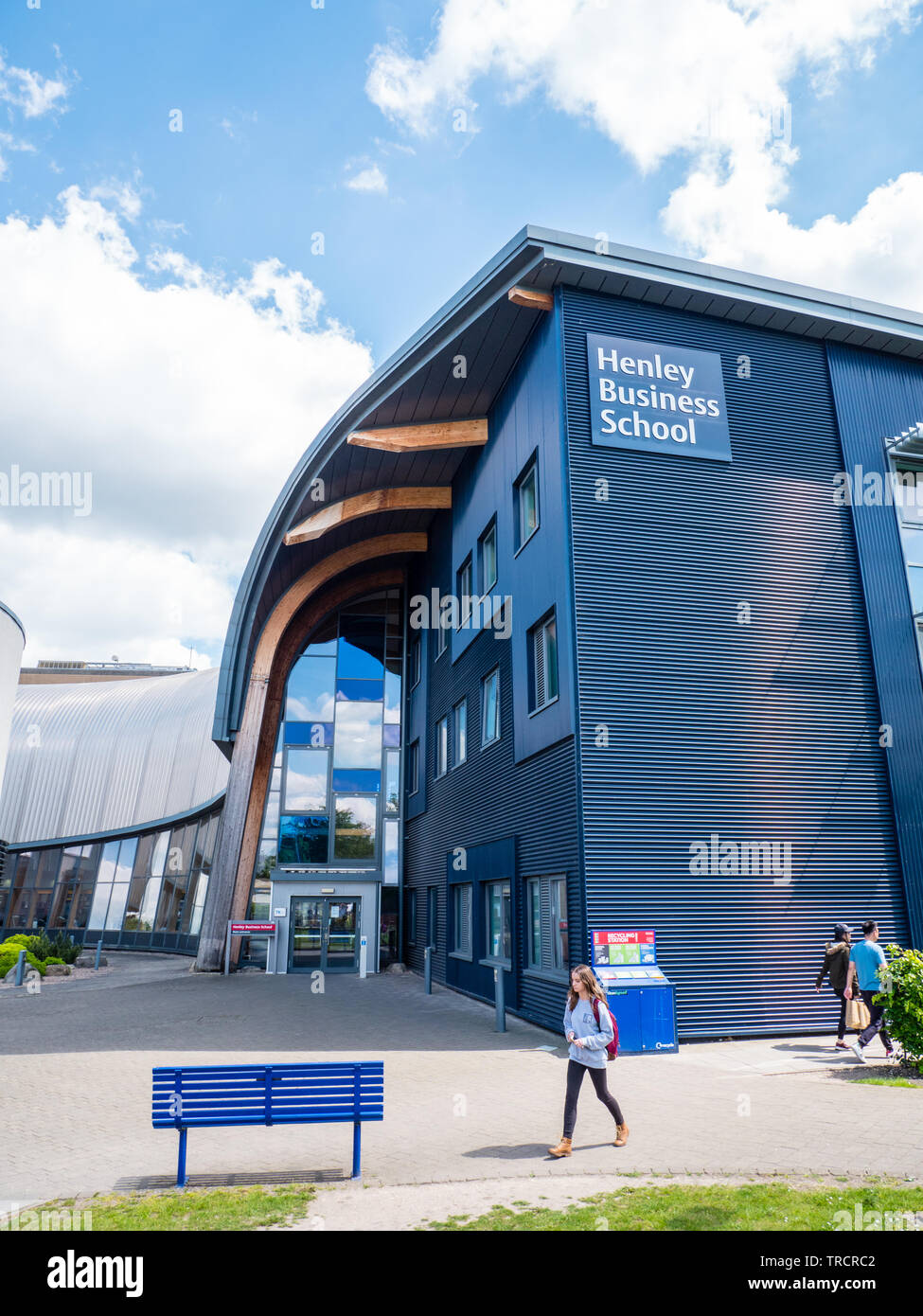 Henley Business School Building, Reading University, Reading, Berkshire, England, UK, GB. Stock Photo