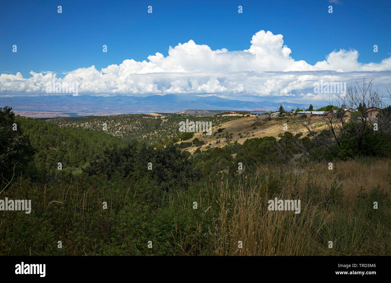 VIEW FROM TRUCHAS NEW MEXICO Stock Photo Alamy