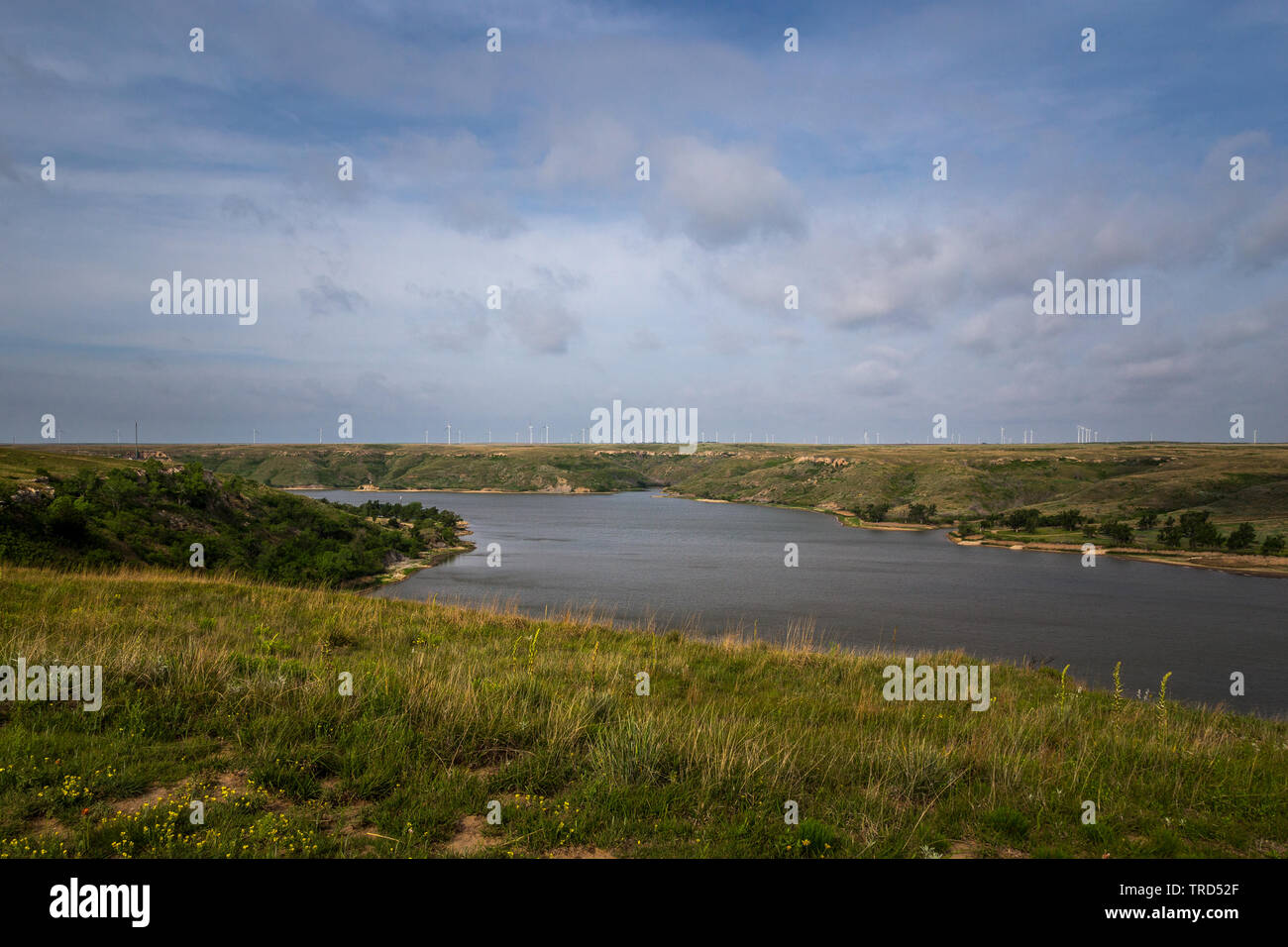 Clark County, KS Stock Photo