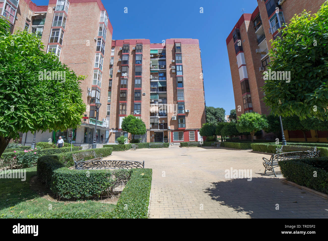 Cordoba, Spain May 30th, 2019 Huerta de la Marquesa neighborhood
