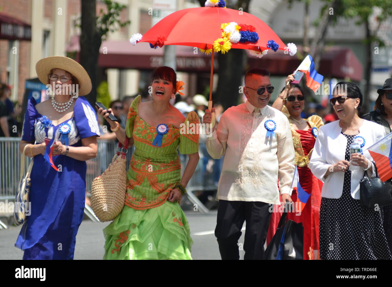 New York, NY Thousands of marchers participated in the annual Filipino