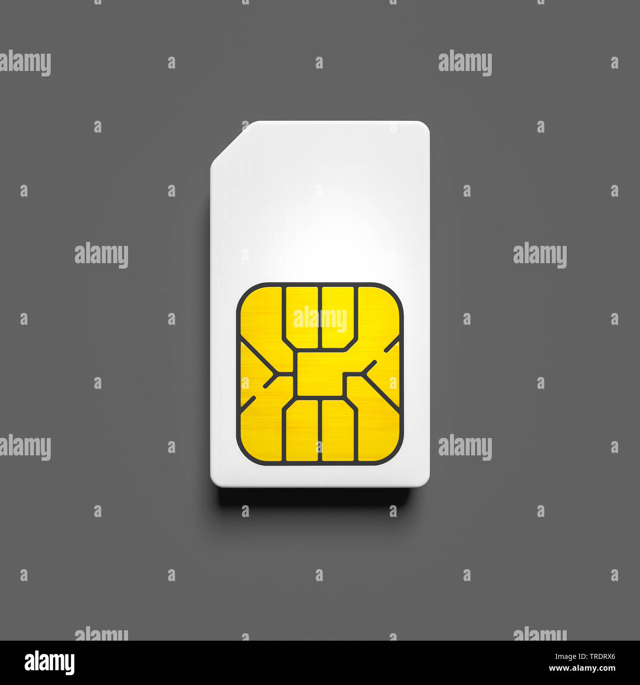 sim card, computer graphic Stock Photo - Alamy