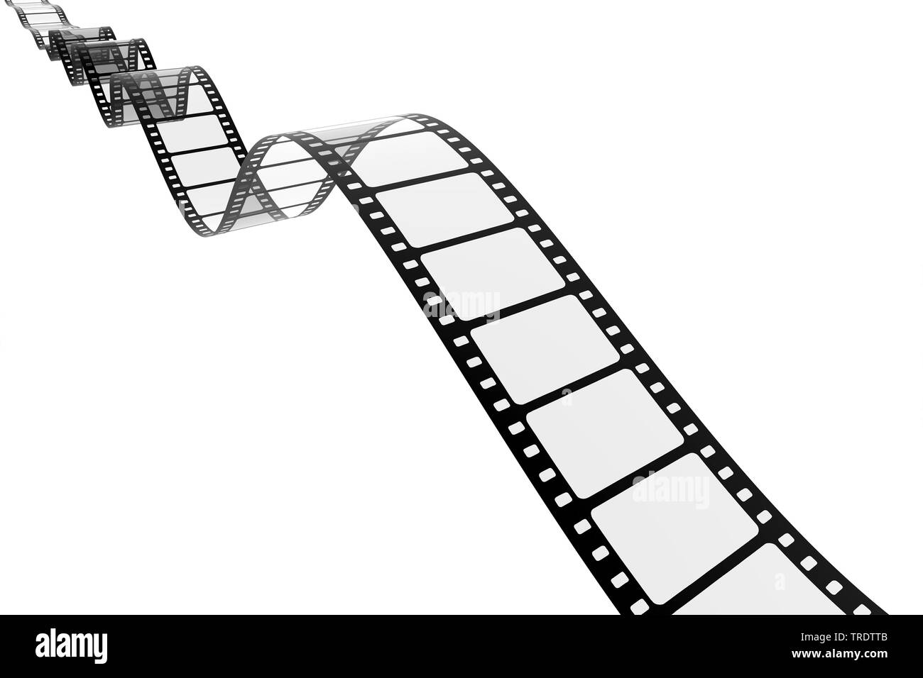 illustration of a film strip frame Stock Photo Alamy