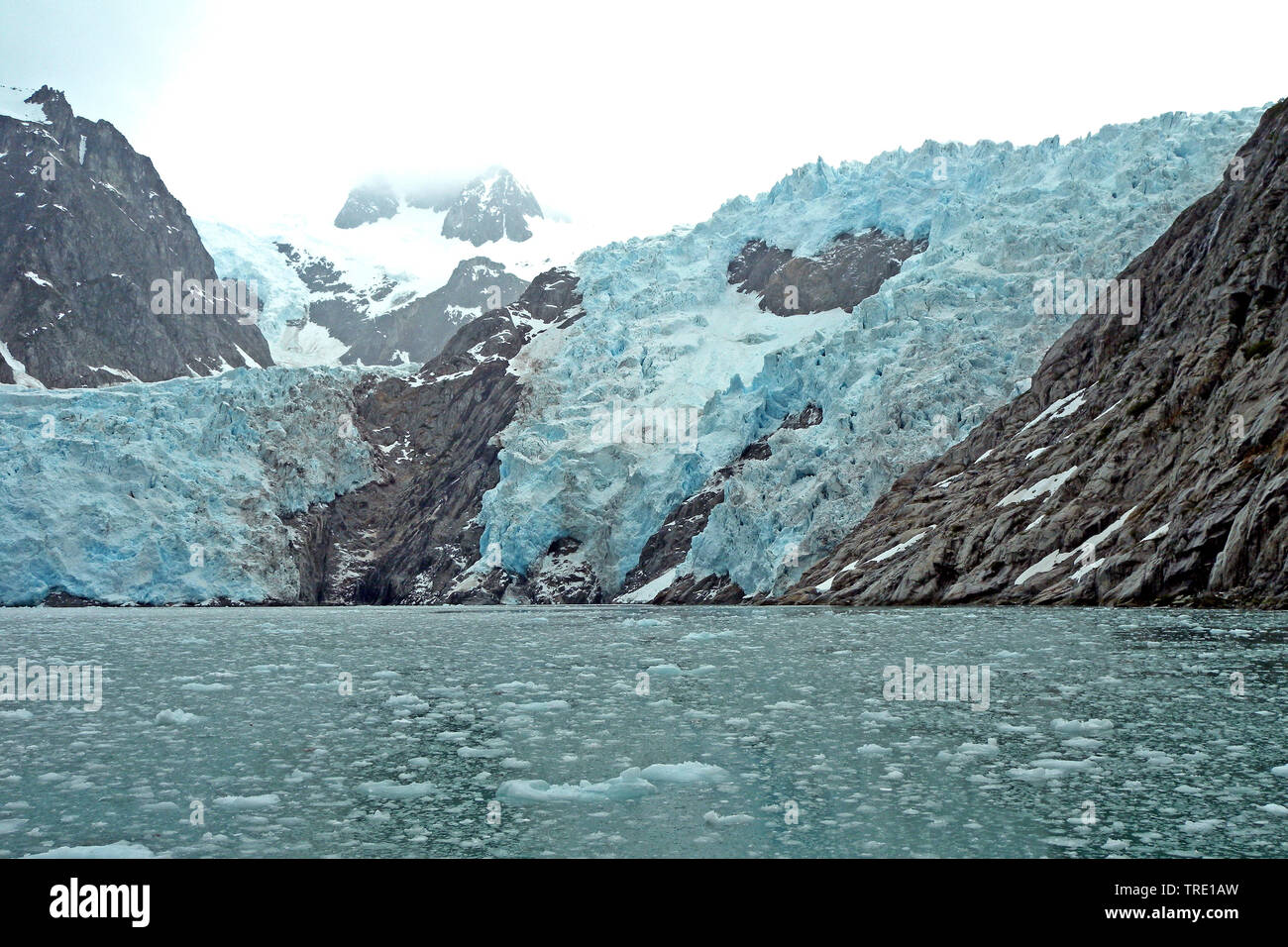 Kenai Fjords Scenery Alaska, USA, Alaska Stock Photo