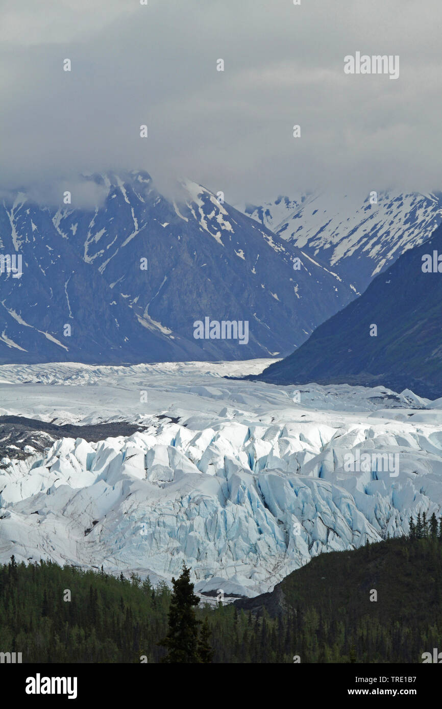 Matanuska Glacier Alaska , USA, Alaska Stock Photo