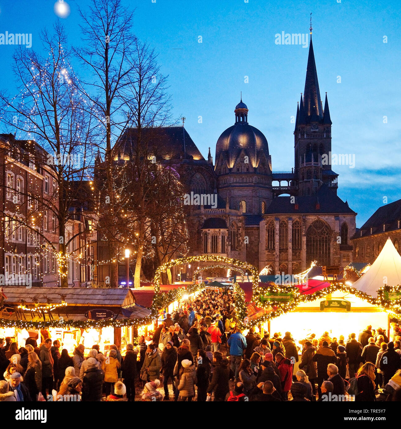 Aachen christmas market hires stock photography and images Alamy